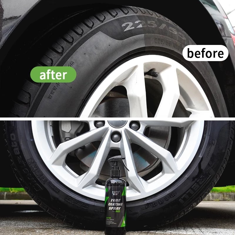 2026 Hot Tyre Gloss Tire Coati - Tire Shine Spray Sealant ulasan dan harga