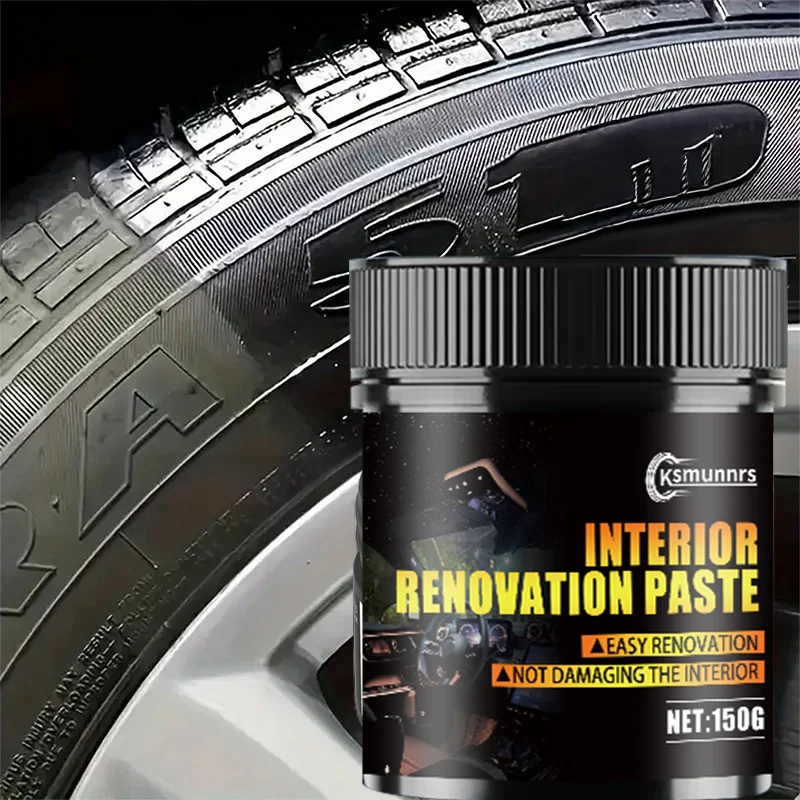 Black Car Interior Polish Wax  - Leather Cleaner Interior ulasan dan harga