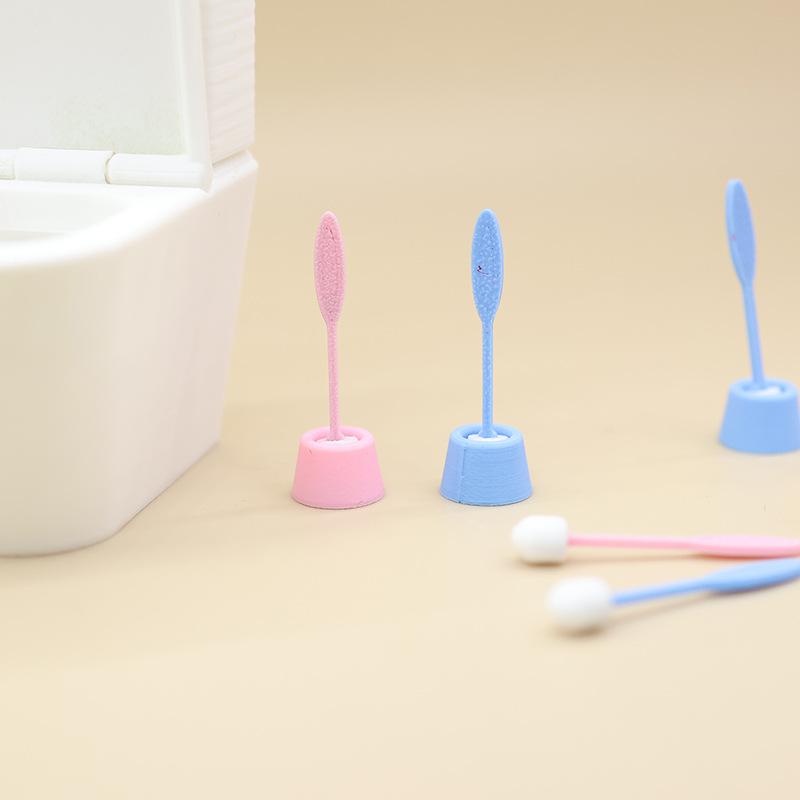 1 Set Mini Simulation Toilet B - Detailing Brush Set ulasan dan harga