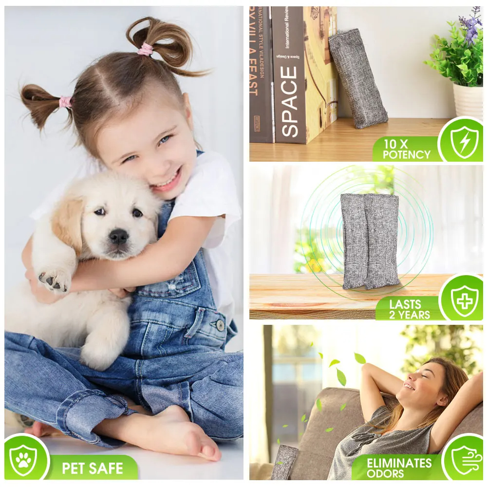 Bamboo Charcoal Bags Odor Abso - Odor Eliminator Car ulasan dan harga