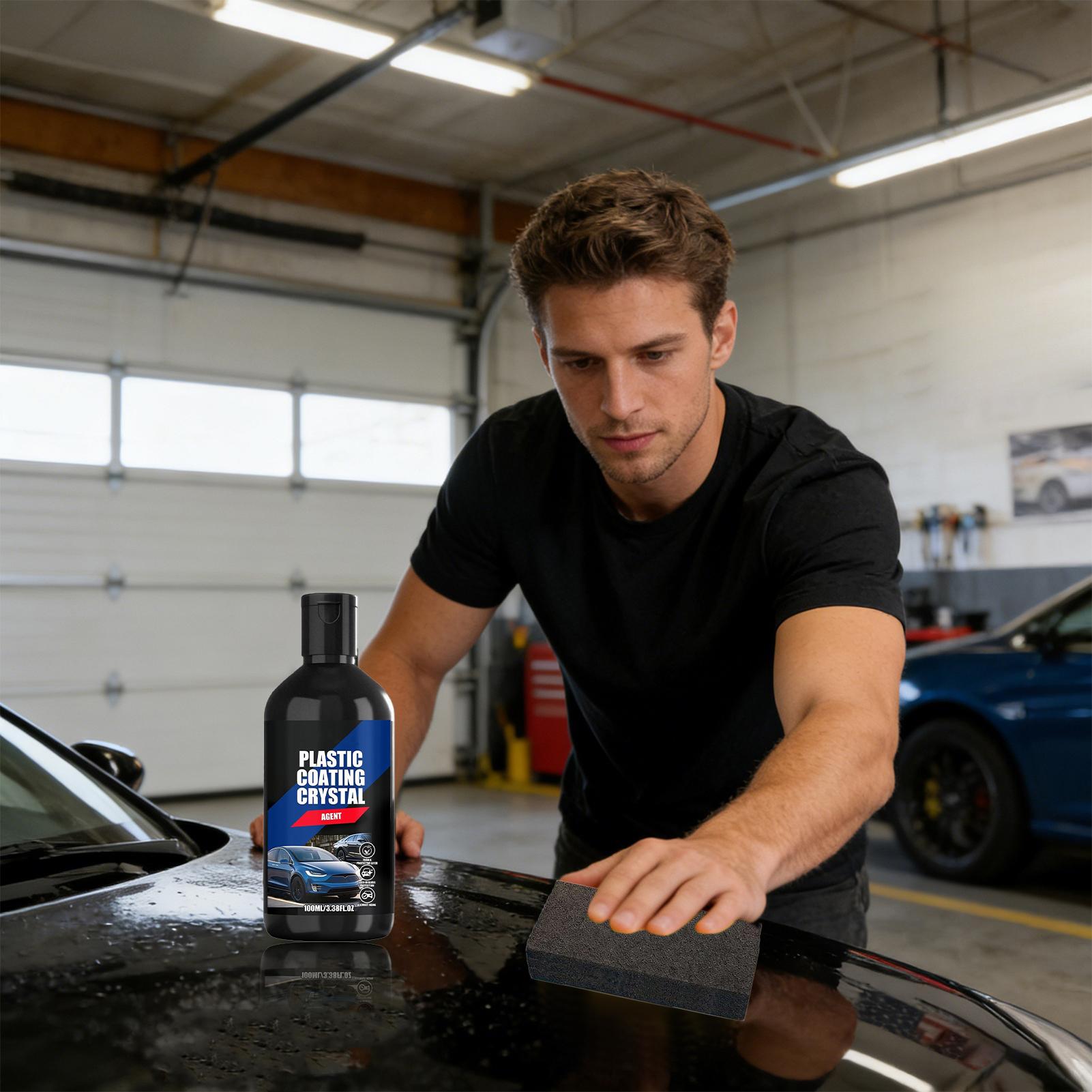 Car Black Trim Restorer 100ml, - Trim Restorer Plastic ulasan dan harga