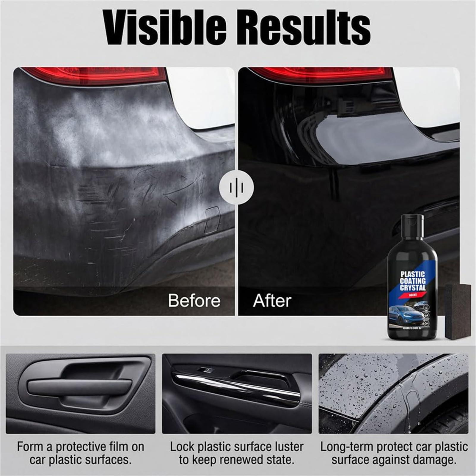 Car Black Trim Restorer 100ml, - Trim Restorer Plastic ulasan dan harga