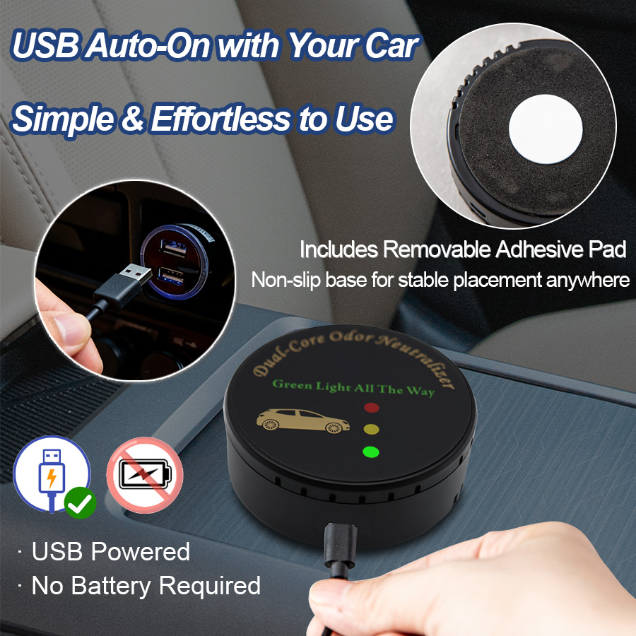 Car Air Purifier, Filter-Free  - Odor Eliminator Car ulasan dan harga