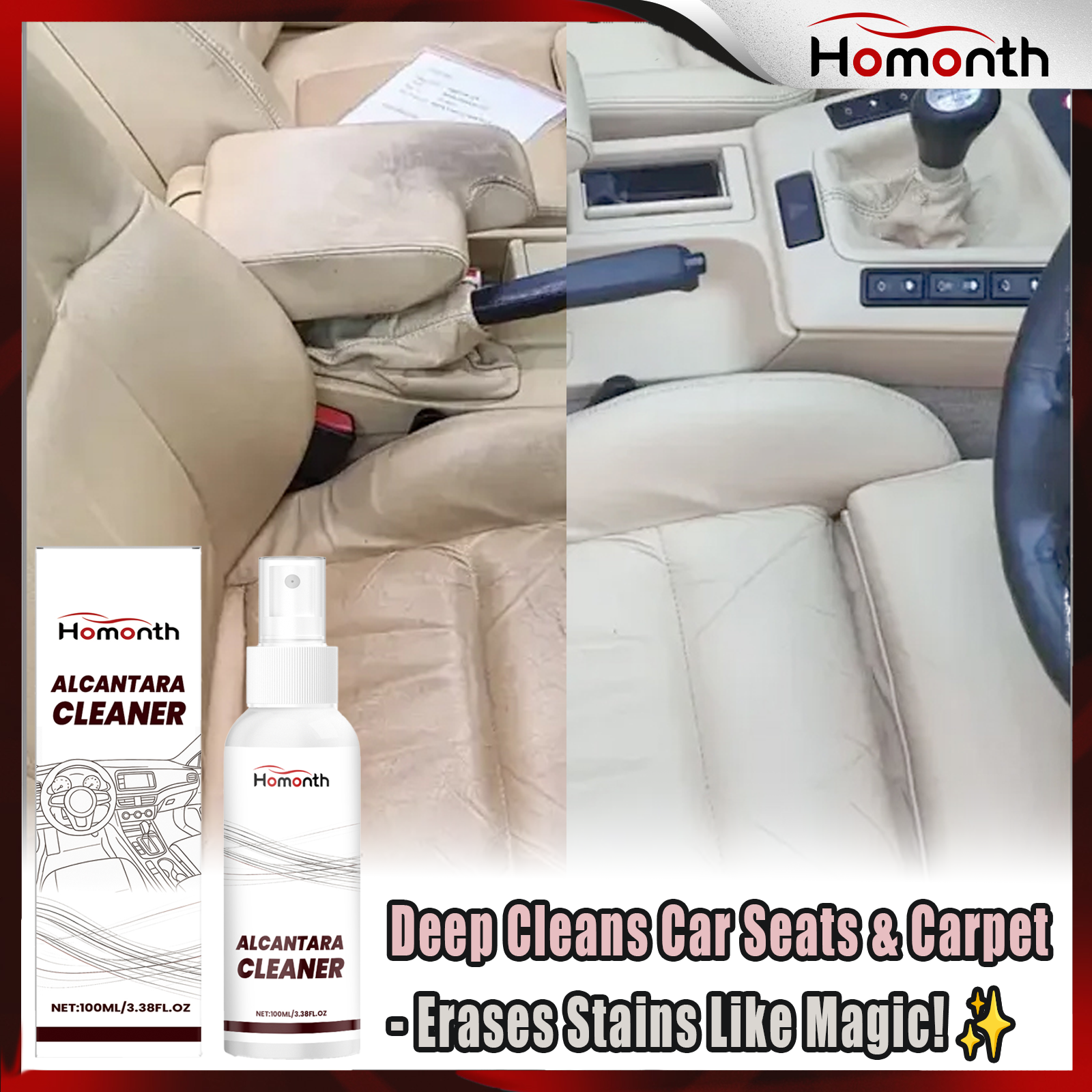 Car Interior Cleaning Spray Ca - Seat Cleaner Fabric ulasan dan harga