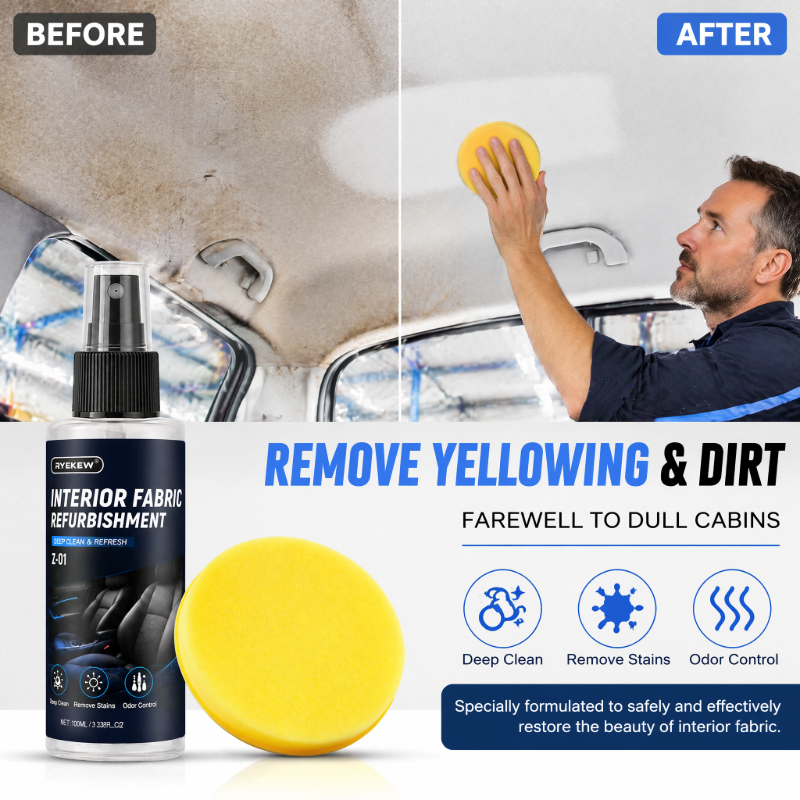 Car Interior Fabric Cleaner, U - Seat Cleaner Fabric ulasan dan harga
