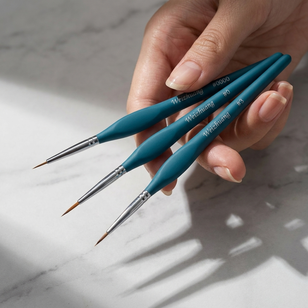 11 PCS Miniature Paint Brushes - Detailing Brush Set ulasan dan harga