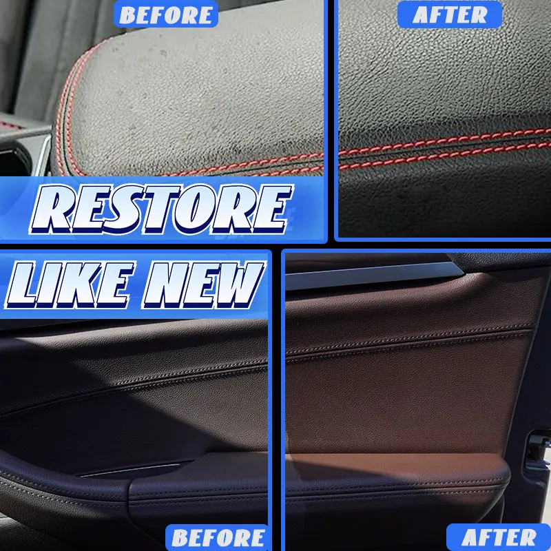 Car Plastic & Leather Restorer - Leather Cleaner Interior ulasan dan harga