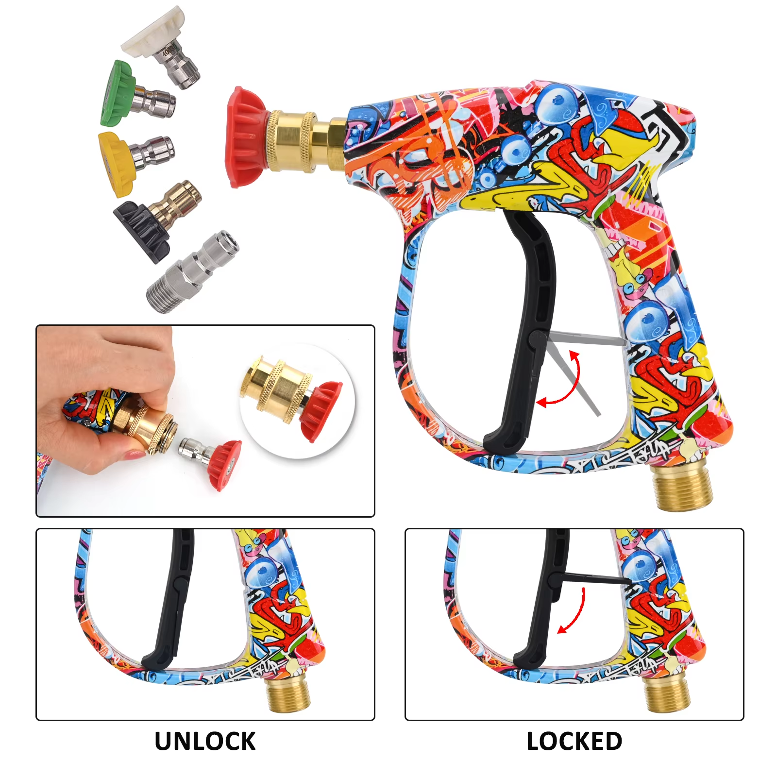Pressure Washer Water Gun for  - Pressure Washer Foam Gun ulasan dan harga