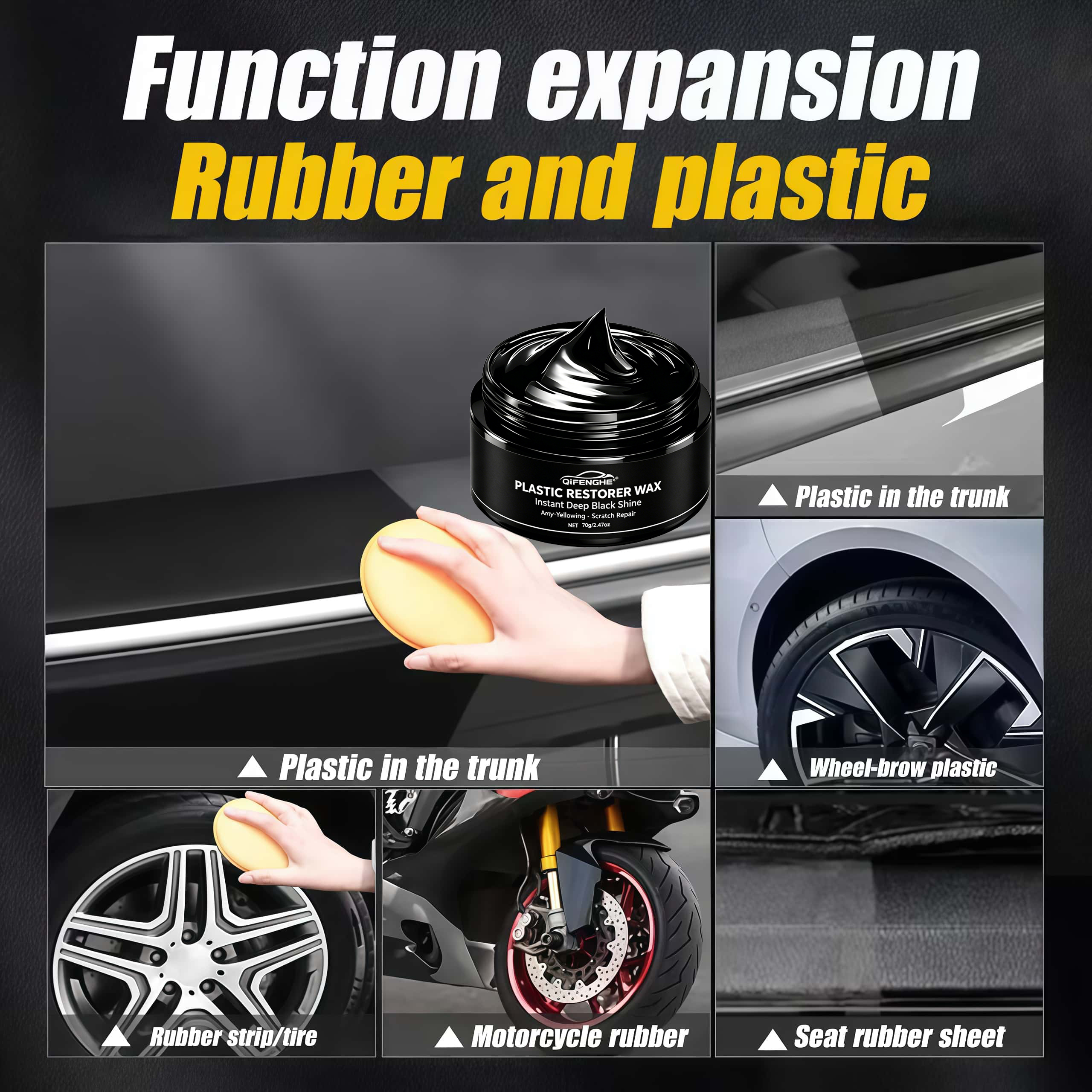 Plastic Coating Renewal Wax Ca - Trim Restorer Plastic ulasan dan harga