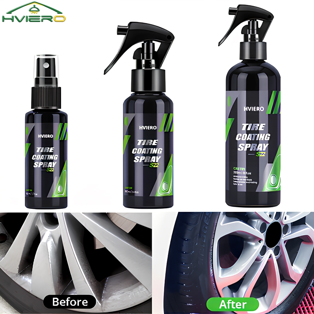 Tyre Gloss HVIERO S22 Tire Coa - Tire Shine Spray Sealant ulasan dan harga