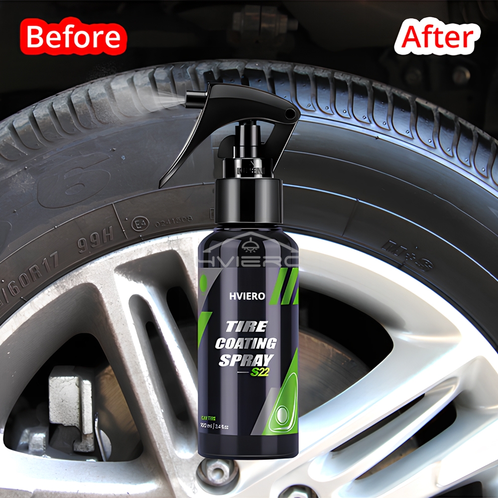 Tyre Gloss HVIERO S22 Tire Coa - Tire Shine Spray Sealant ulasan dan harga