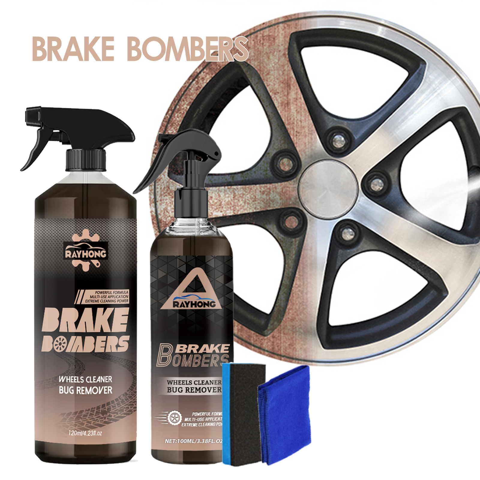 Car Wheel&Tire Cleaner - Brake - Wheel Cleaner Alloy ulasan dan harga