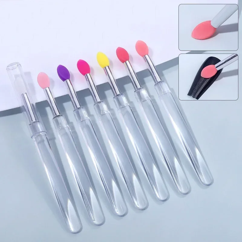 3/5/10pcs Nail Art Silicone St - Wax Applicator Pad ulasan dan harga