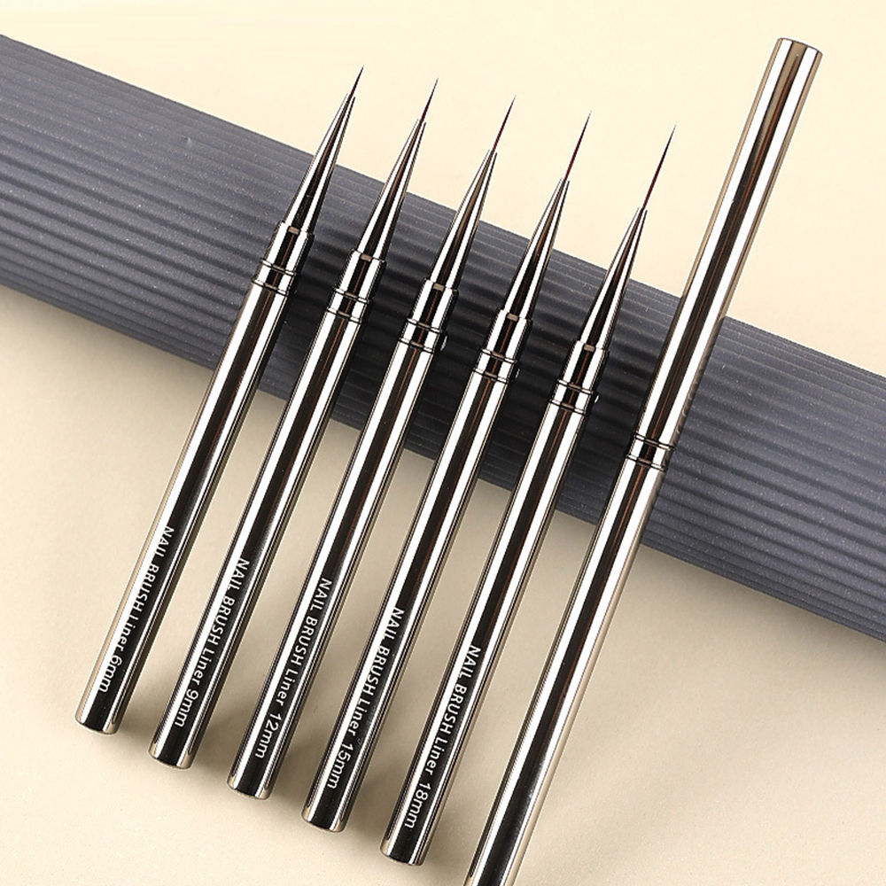 5-Piece Professional Nail Art  - Detailing Brush Set ulasan dan harga