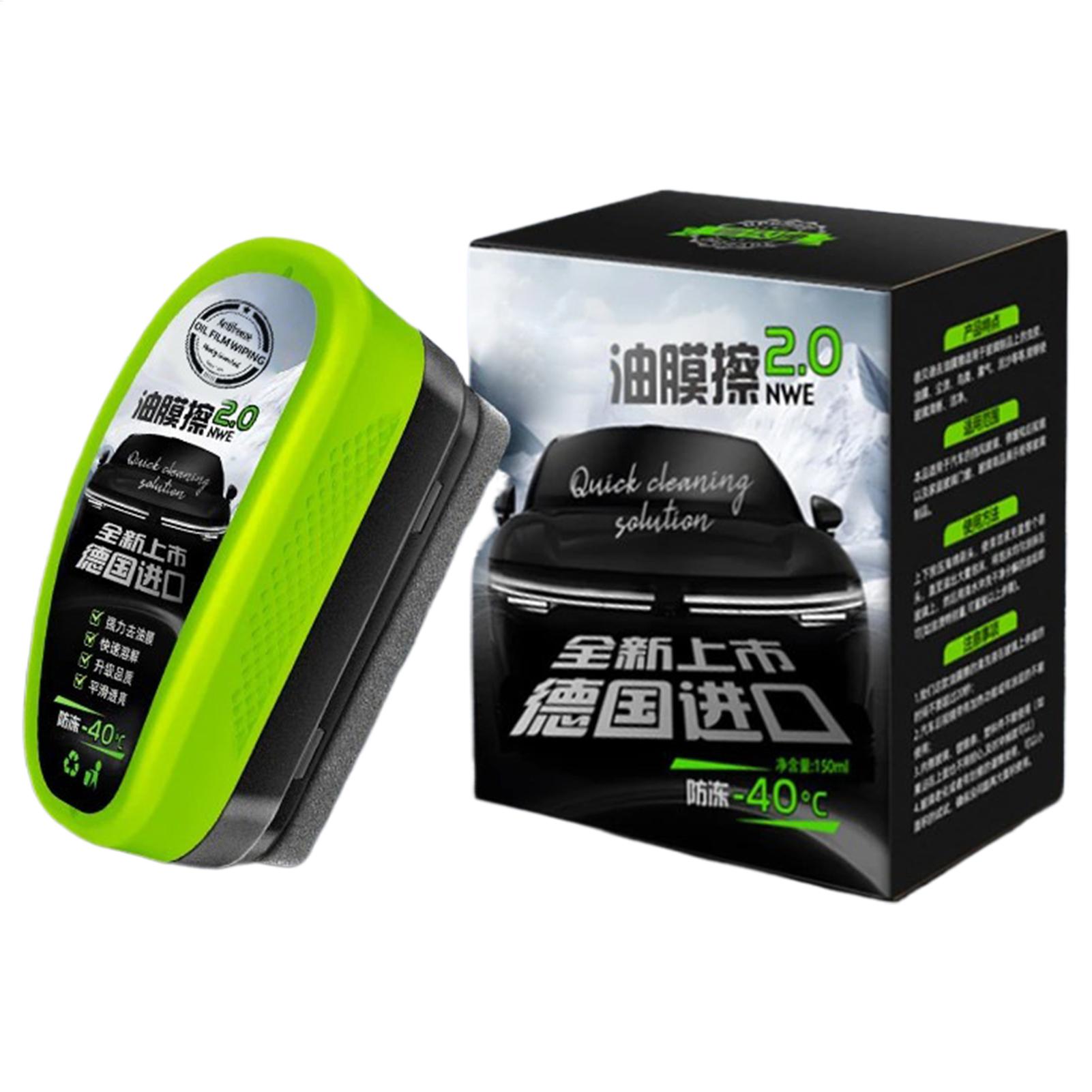 Car Glass Oil Film Remover Aut - Car Cleaning Brush ulasan dan harga