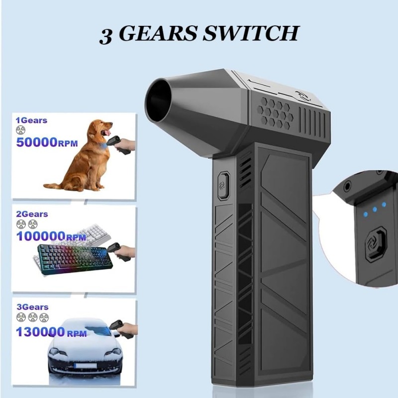 Turbo Jet Blower 130000RPM Pow - Dryer Car Blower ulasan dan harga