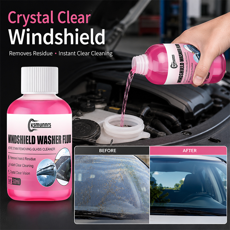 Car Glass Coating Washer Fluid - Glass Cleaner Streak ulasan dan harga