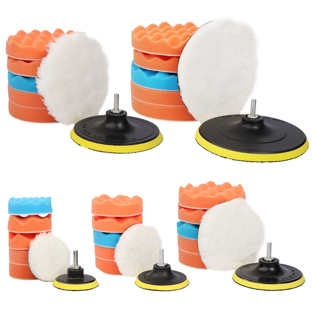 8pcs Auto Car Polishing Pad Ki - Polish Pad Set Buffer ulasan dan harga