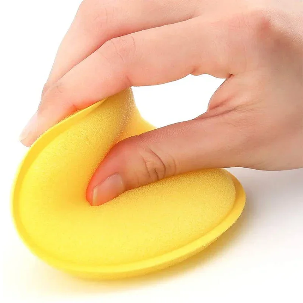 50pcs Round Car Ultra Soft Foa - Wax Applicator Pad ulasan dan harga