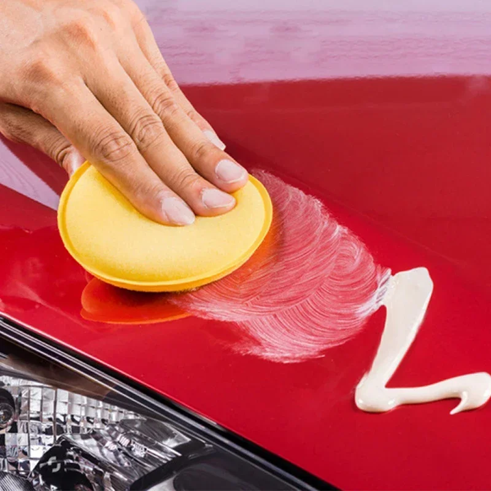 50pcs Round Car Ultra Soft Foa - Wax Applicator Pad ulasan dan harga