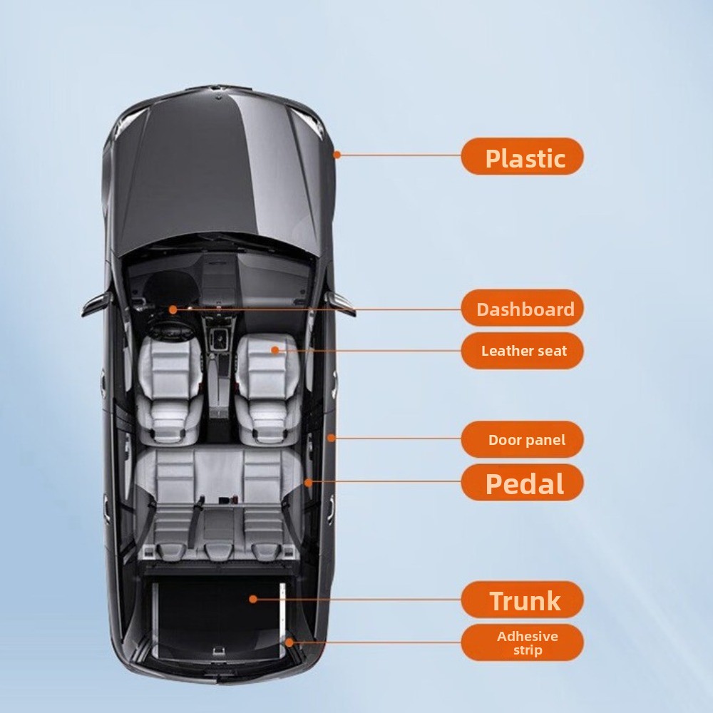 New Durable Crystal Coating Re - Trim Restorer Plastic ulasan dan harga