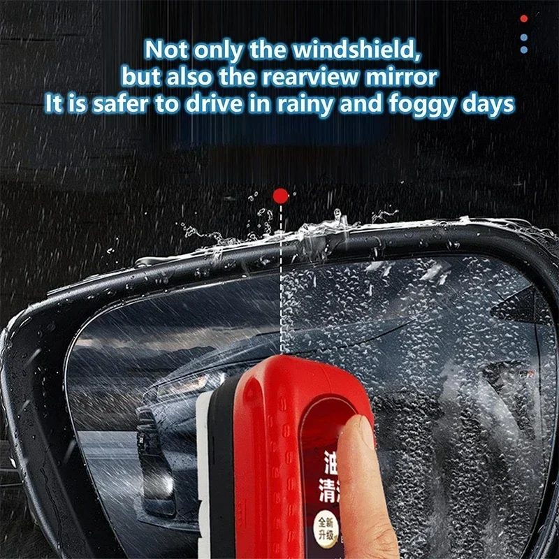 Car GlassCoating Oil Film Clea - Car Cleaning Brush ulasan dan harga