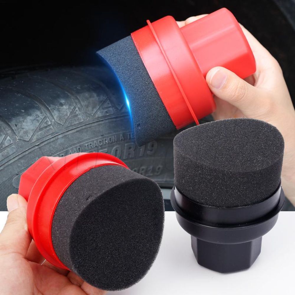 Curved Tire Polishing Sponge w - Wax Applicator Pad ulasan dan harga