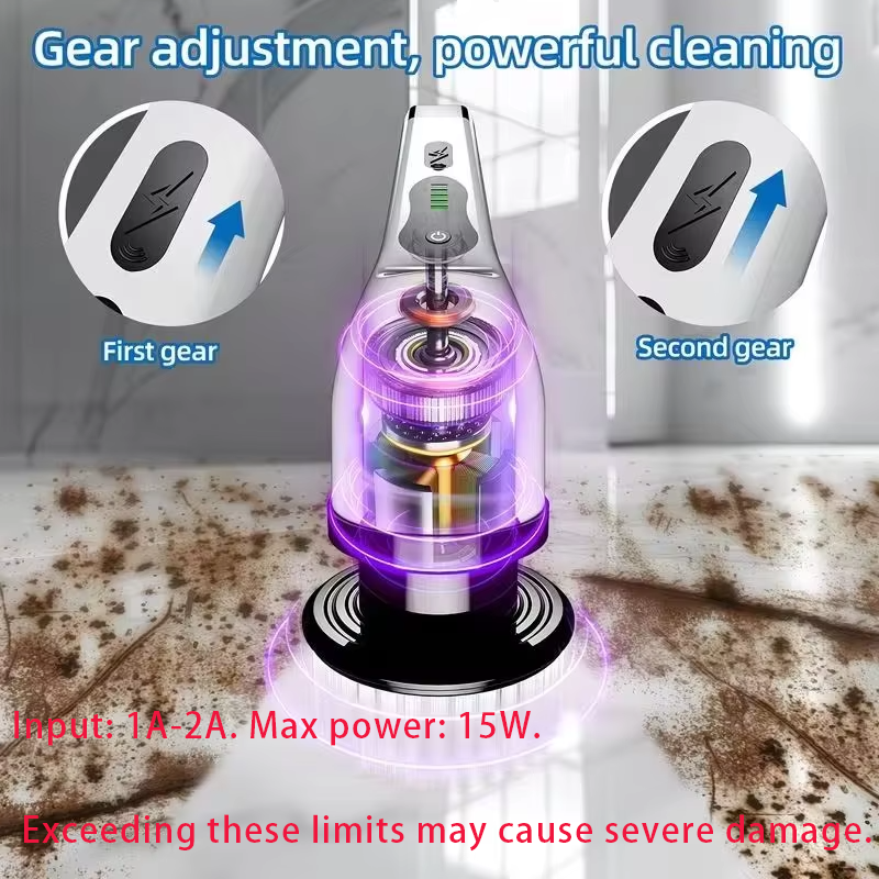 Wireless Electric Spin Scrubbe - Car Cleaning Brush ulasan dan harga