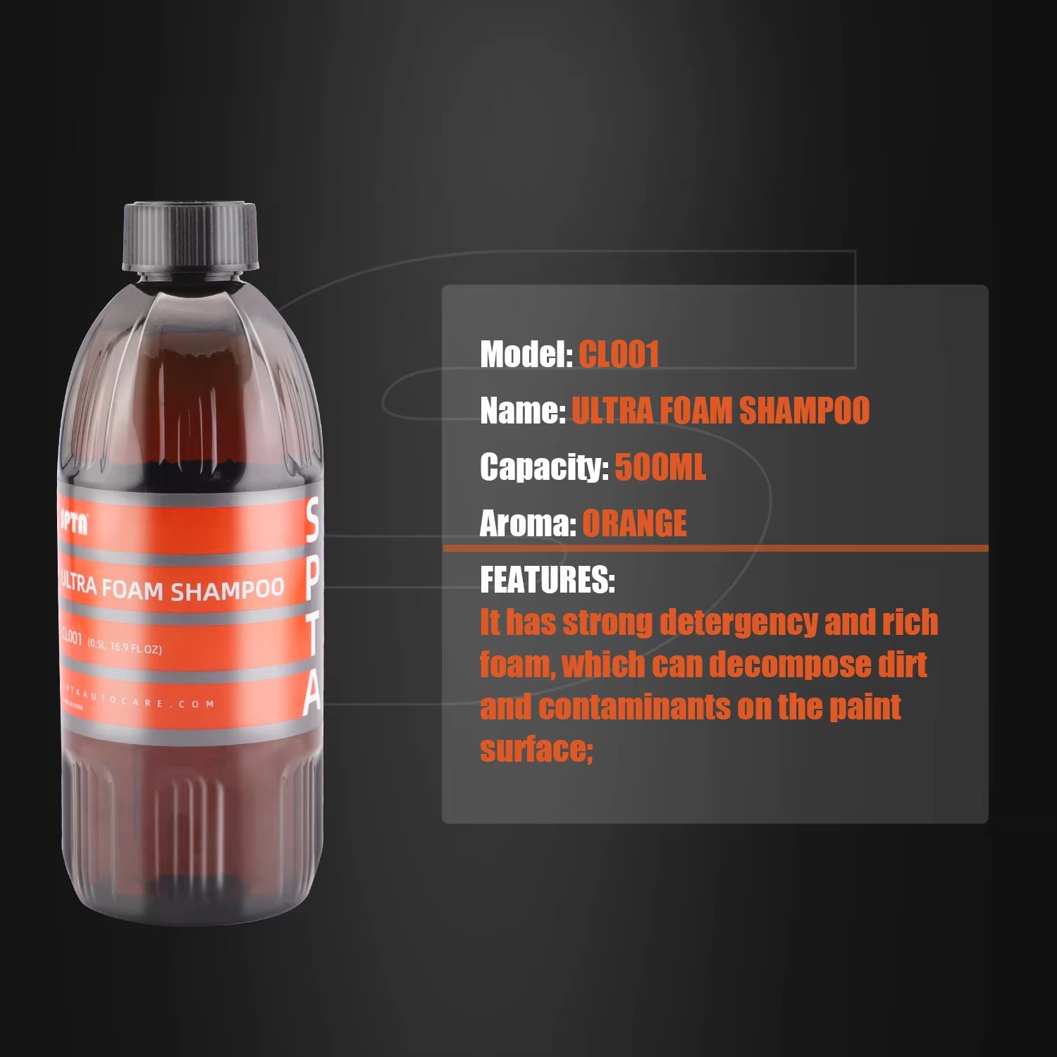 SPTA Ultra Foam Shampoo (16 Oz - Car Shampoo Ph ulasan dan harga