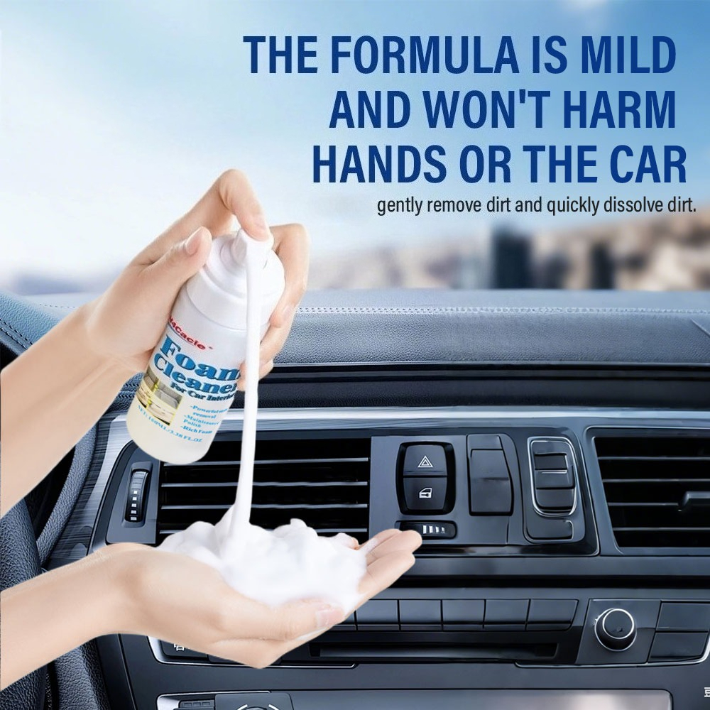 Multi-Purpose Foam Cleaner Car - Leather Cleaner Interior ulasan dan harga