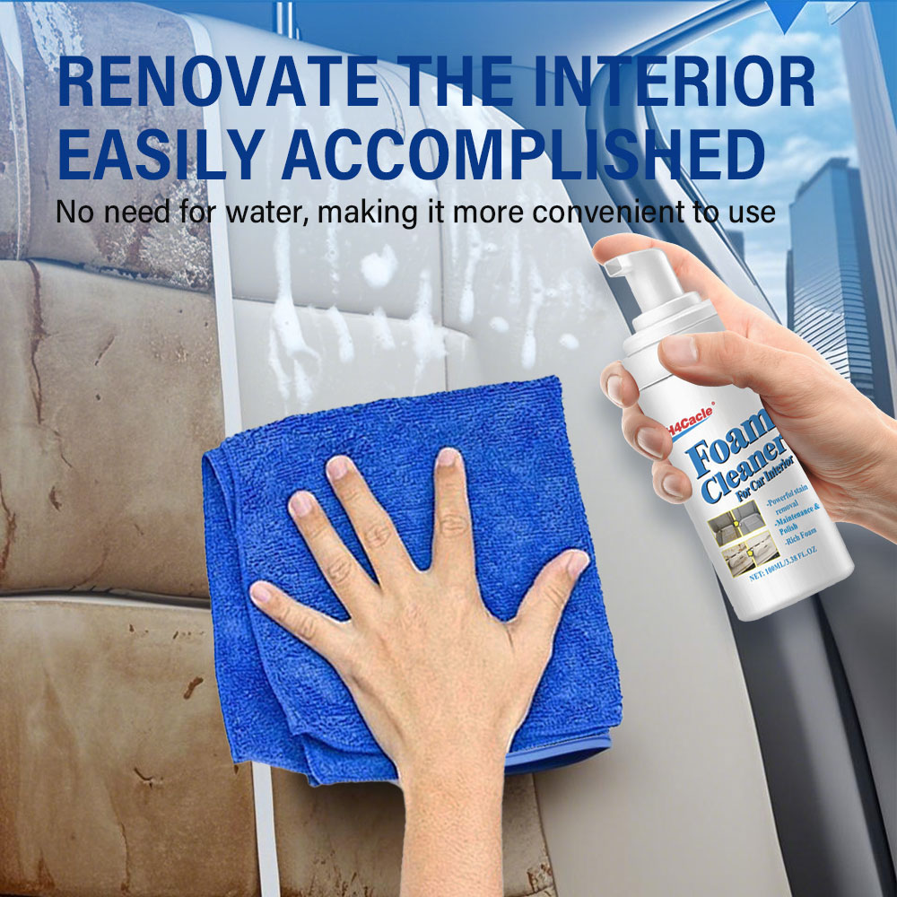 Multi-Purpose Foam Cleaner Car - Leather Cleaner Interior ulasan dan harga