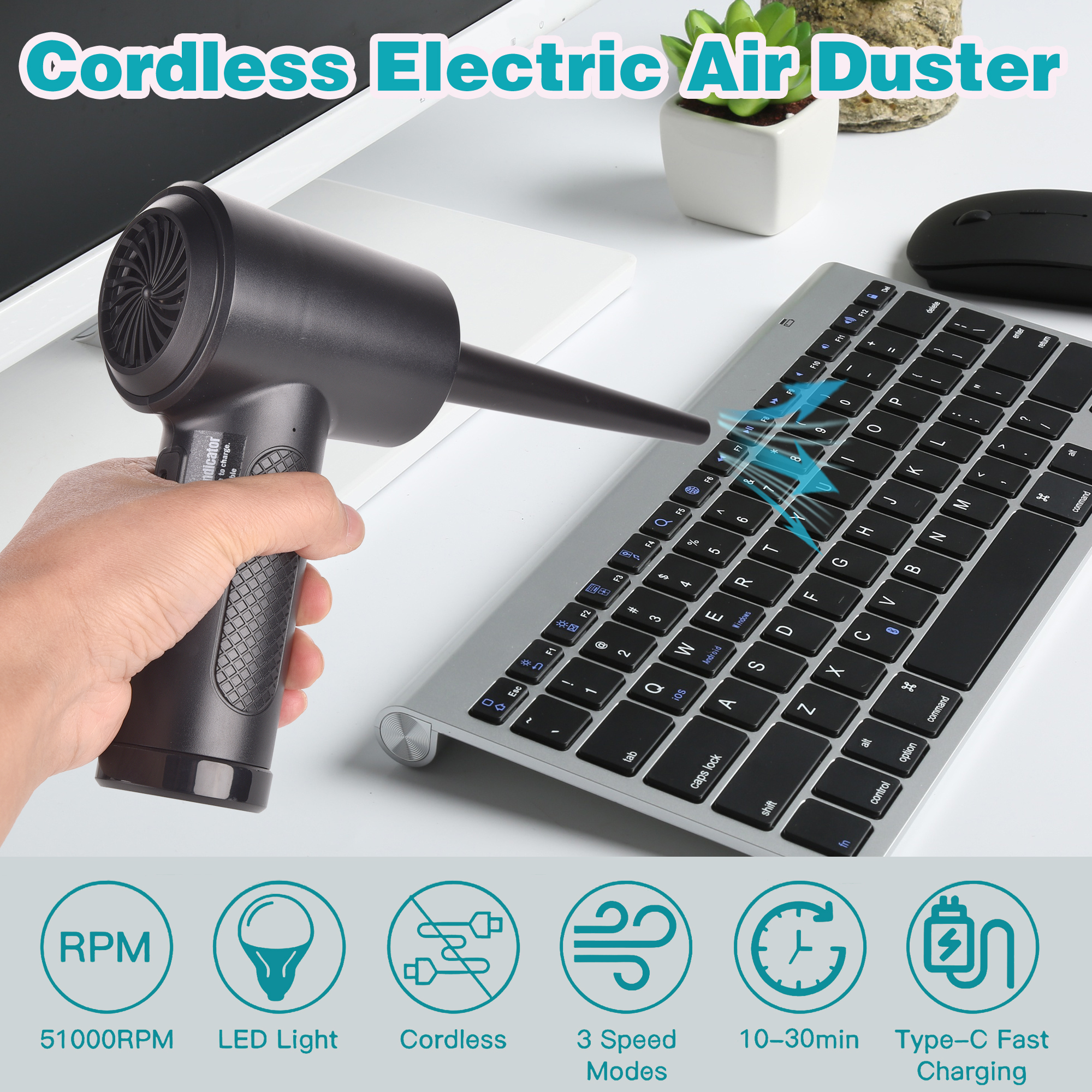 Compressed Air Duster for Comp - Dryer Car Blower ulasan dan harga