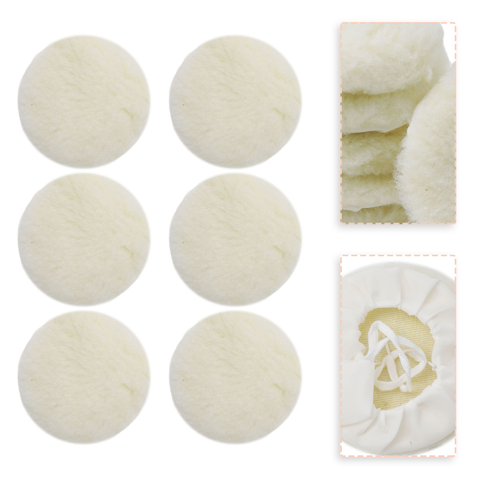 Set Buffing Pads 125mm Buffer  - Polish Pad Set Buffer ulasan dan harga