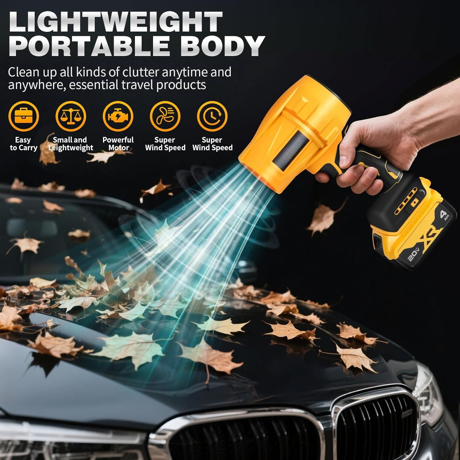 Electric Cordless Leaf Blower  - Dryer Car Blower ulasan dan harga
