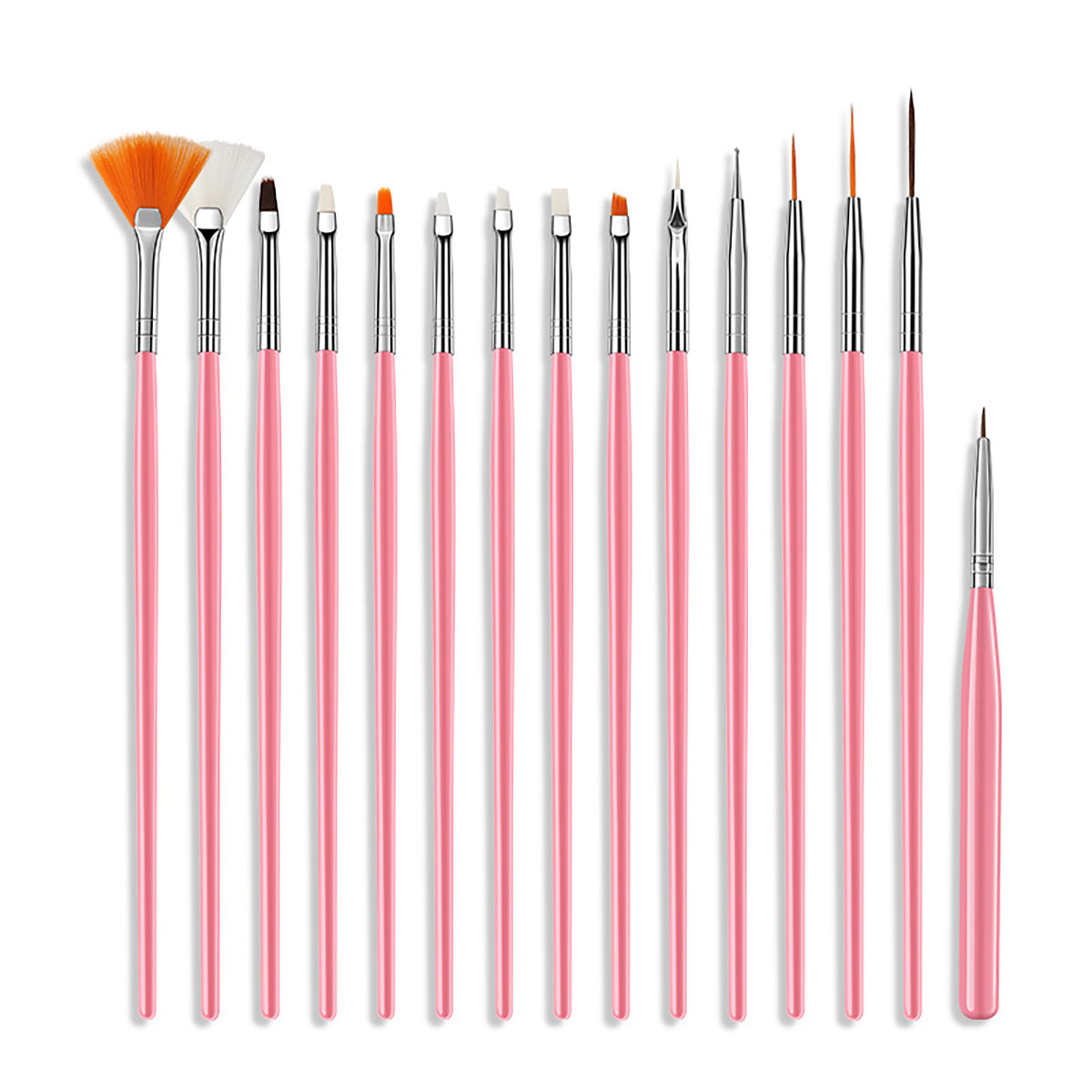 15pcs Fine Detail Paint Brush  - Detailing Brush Set ulasan dan harga