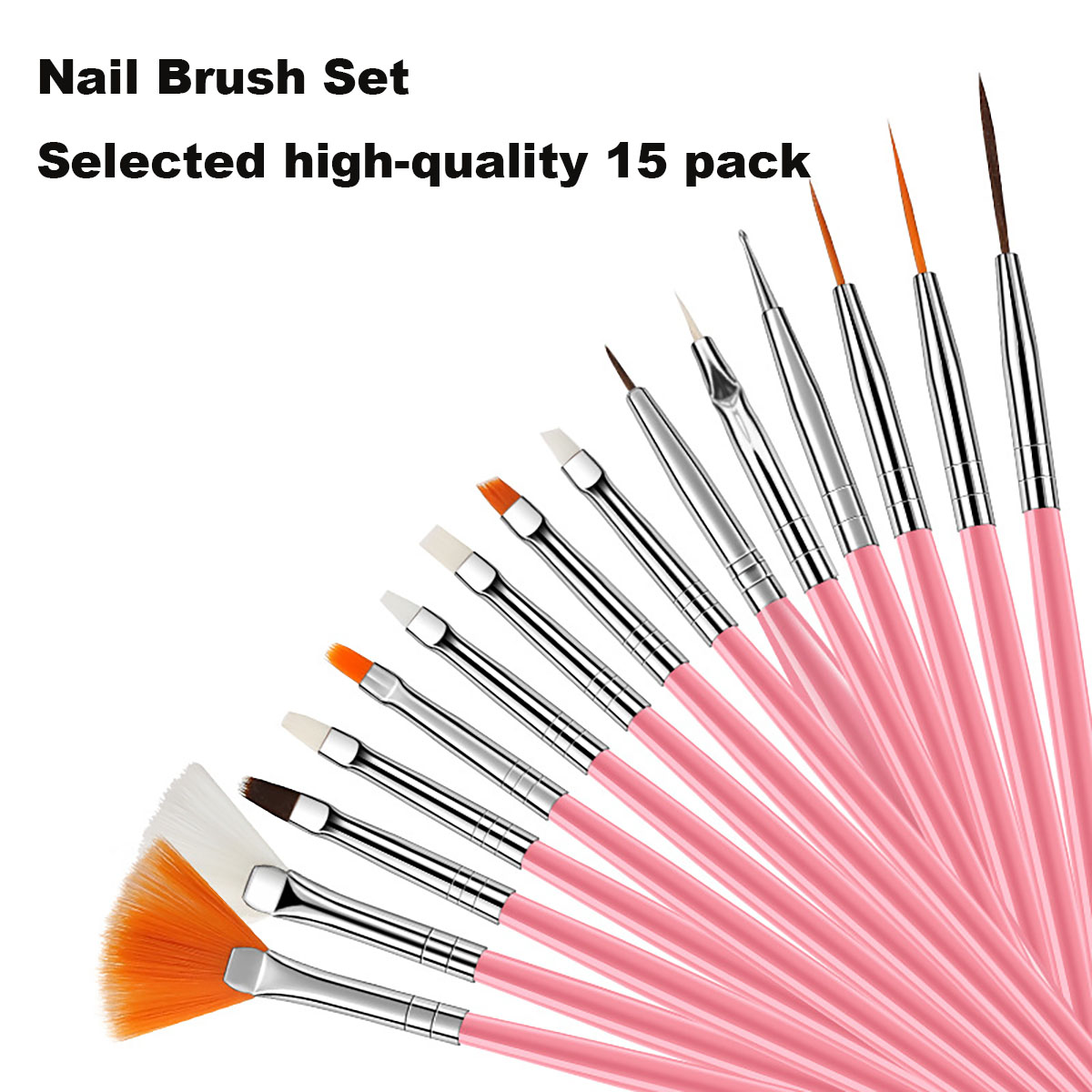 15pcs Fine Detail Paint Brush  - Detailing Brush Set ulasan dan harga