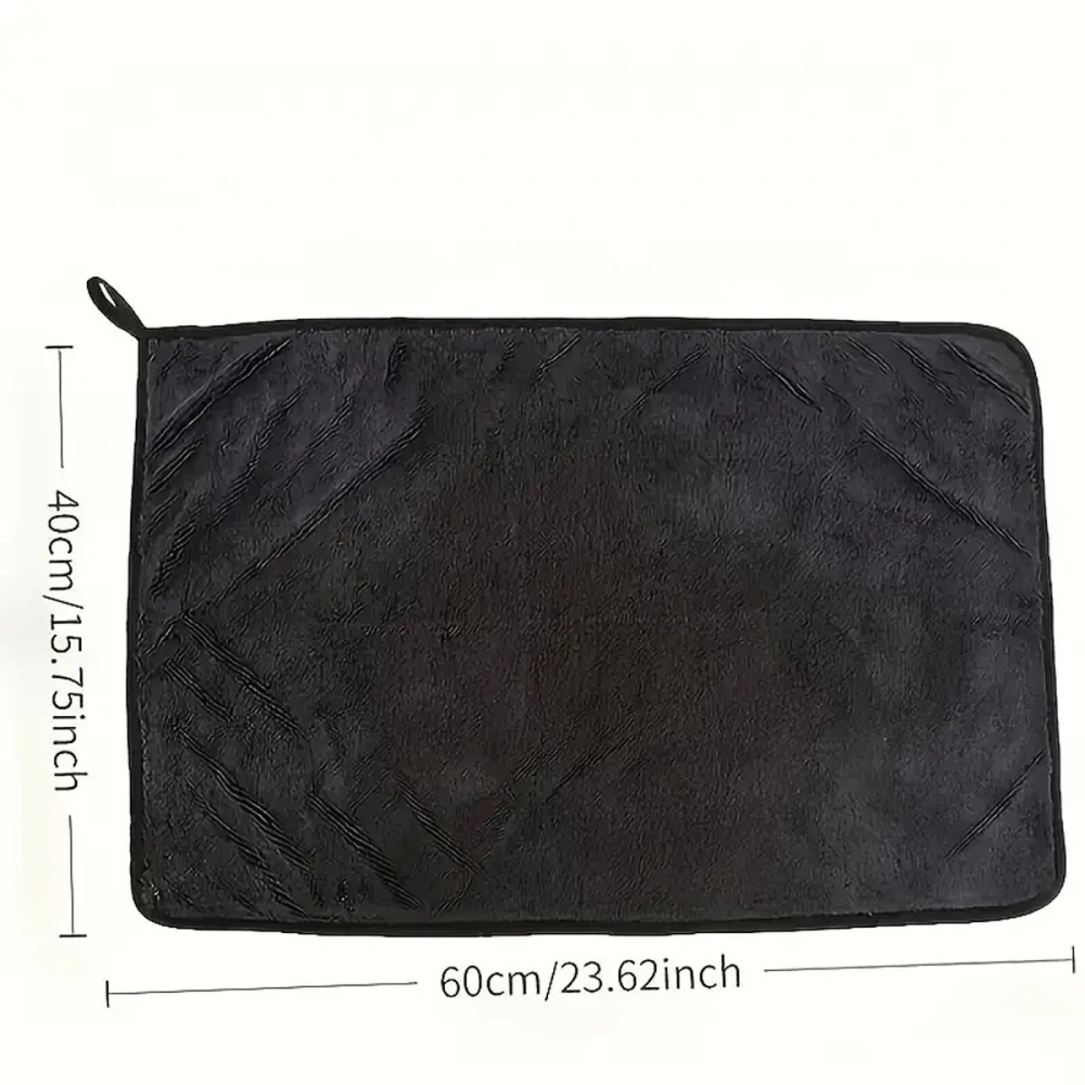 Oversized Dark Gray Car Microf - Microfiber Towel Detailing ulasan dan harga