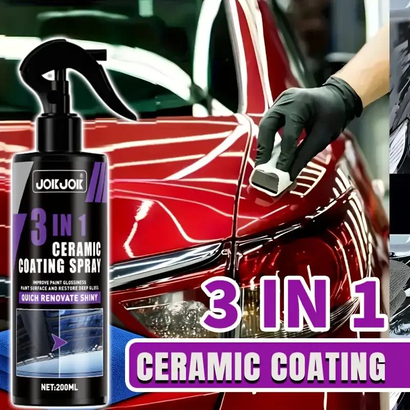 3 in 1 Car Ceramic Liquid Coat - Car Wax Ceramic Coating ulasan dan harga