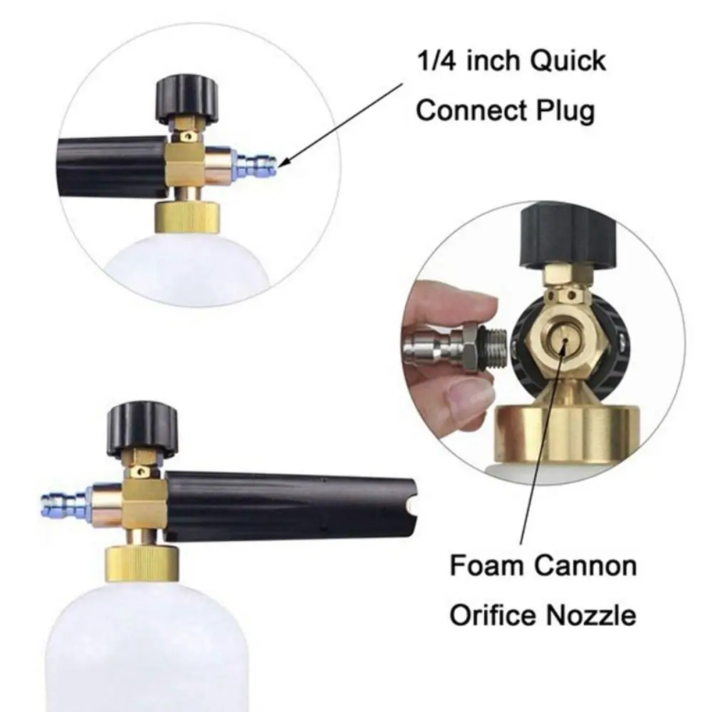 0.8-1.4mm Spray Core Snow Foam - Foam Cannon Car Wash ulasan dan harga
