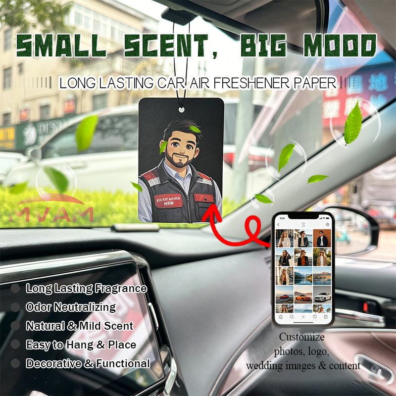 10 Customizable Photo Car Air  - Odor Eliminator Car ulasan dan harga