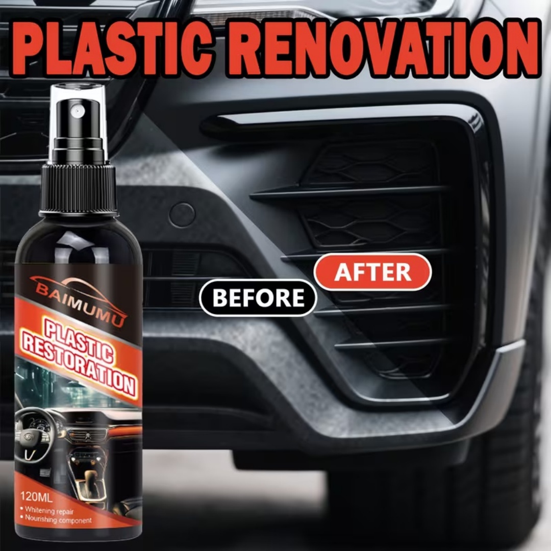 120ml Car Plastic Restorer Spr - Trim Restorer Plastic ulasan dan harga