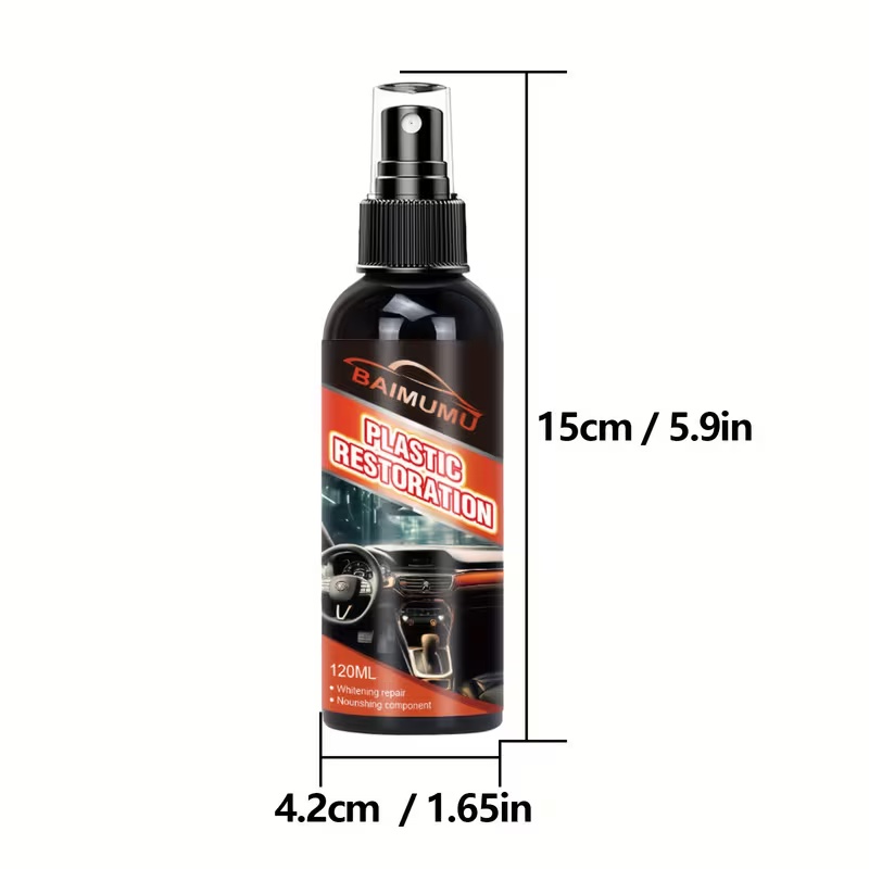 120ml Car Plastic Restorer Spr - Trim Restorer Plastic ulasan dan harga