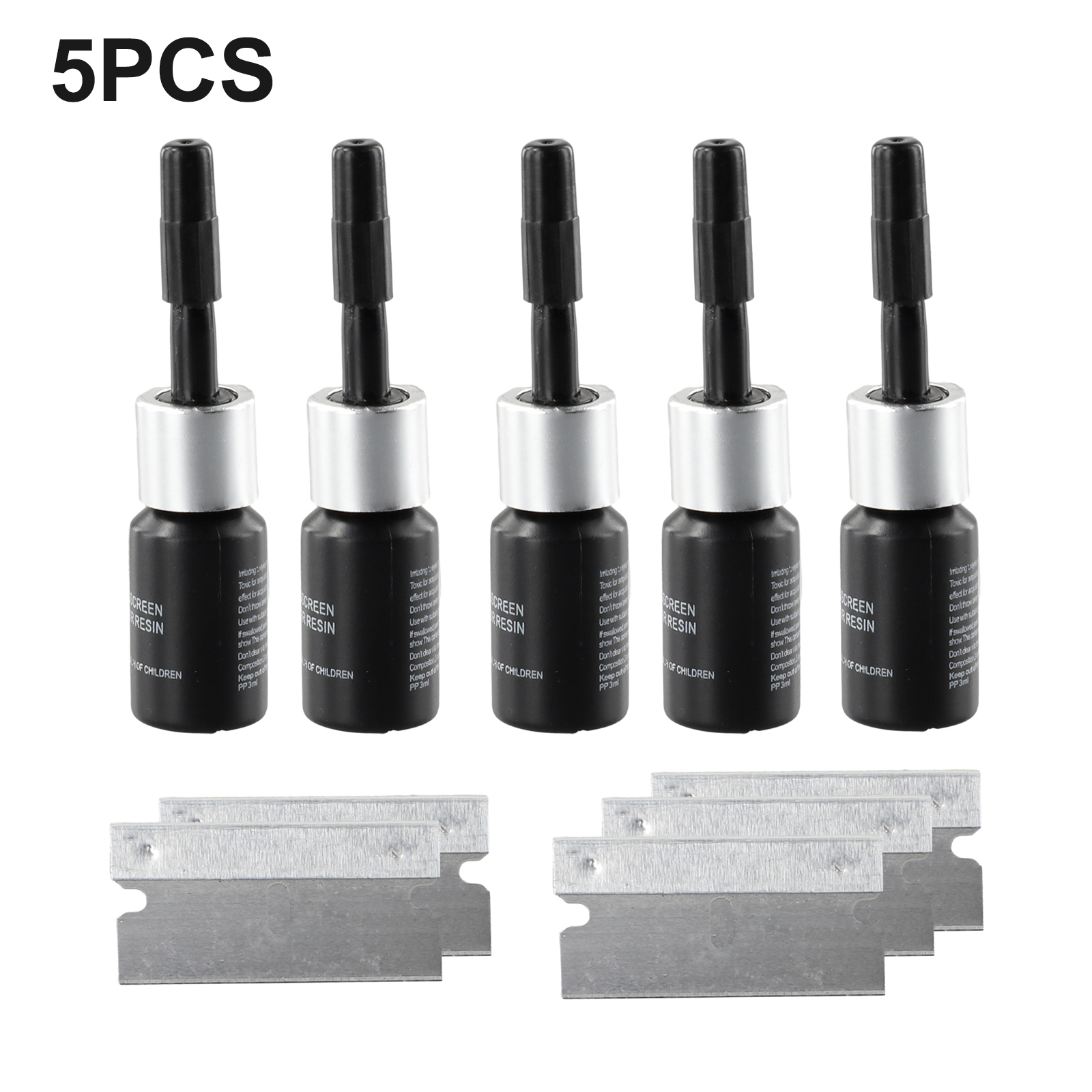 5PCS Automotive Glass Nano Rep - Glass Cleaner Streak ulasan dan harga