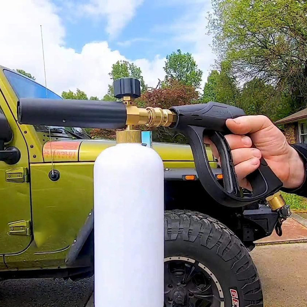 Adjustable Car Wash Foam Lance - Foam Cannon Car Wash ulasan dan harga