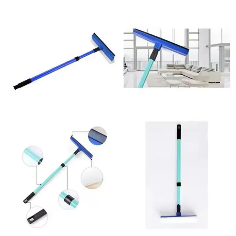2 in 1 Telescopic Window Clean - Glass Cleaner Streak ulasan dan harga