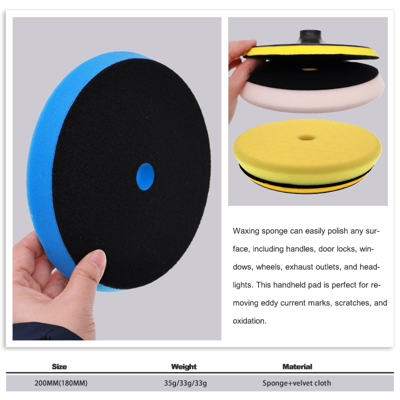 7.5 Inch Car Polishing Pad Kit - Polish Pad Set Buffer ulasan dan harga