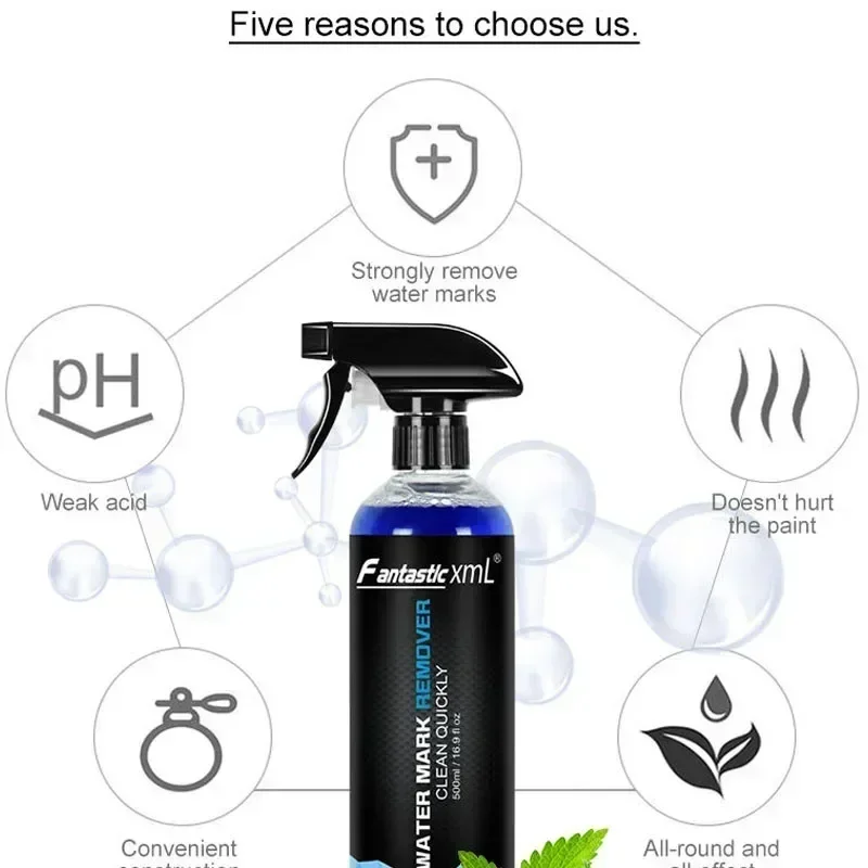 Muli-function 500ML Water Mark - Car Shampoo Ph ulasan dan harga