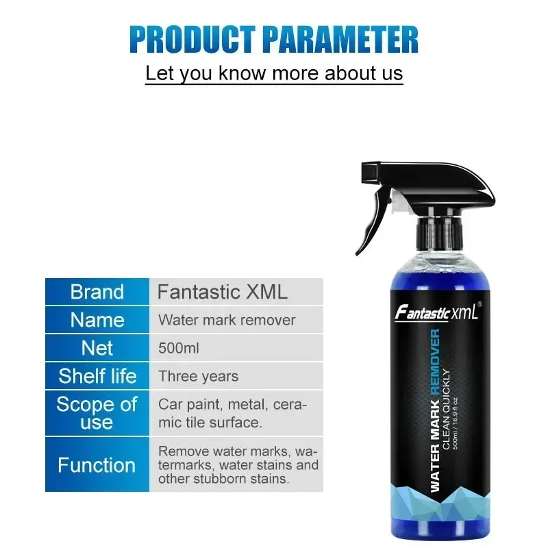 Muli-function 500ML Water Mark - Car Shampoo Ph ulasan dan harga