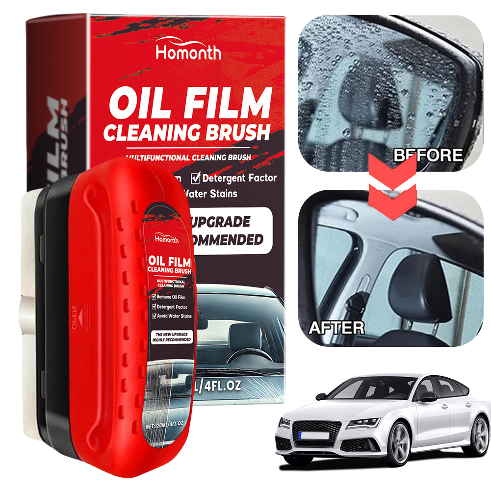 Car Glass Oil Film Remover Gla - Car Cleaning Brush ulasan dan harga