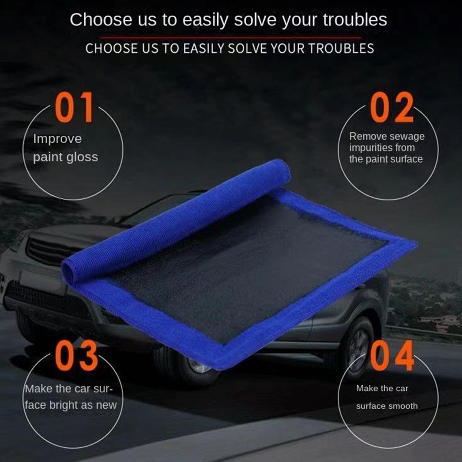 Clay Bar Towel for Car Detaili - Microfiber Towel Detailing ulasan dan harga